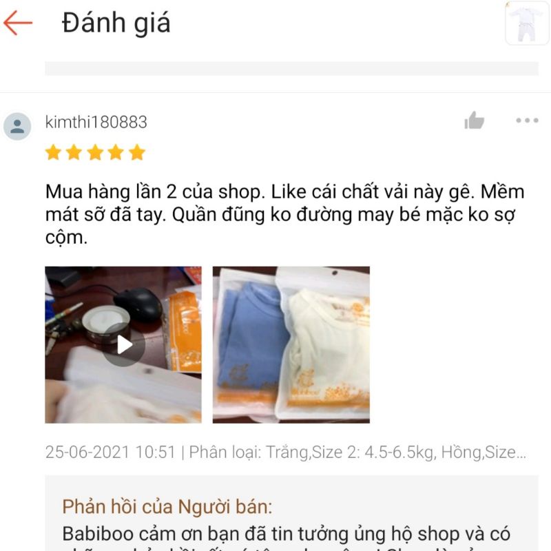 Bộ sơ sinh dài tay nằm điều hòa BABIBOO cài vai xéo vải visco siêu mềm mại BKT14