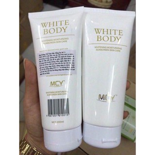 Kem dưỡng trắng toàn thân white body mcy