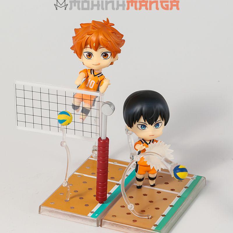 Mô hình Nendoroid 1411 Shoyo Hinata và 1455 Kageyama Tobio anime Haikyuu Vua bóng chuyền Haikyu Kenma Kozume