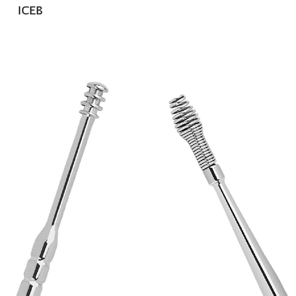 ic 1/6PC/Set Ear Wax Removal Tool Earpick Ear Cleaner Spoon Ear Care Cleaning Tool my