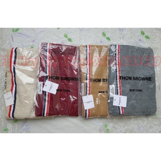 (ẢNH THẬT) KHĂN CỔ LEN DẠ THOM BROWNE