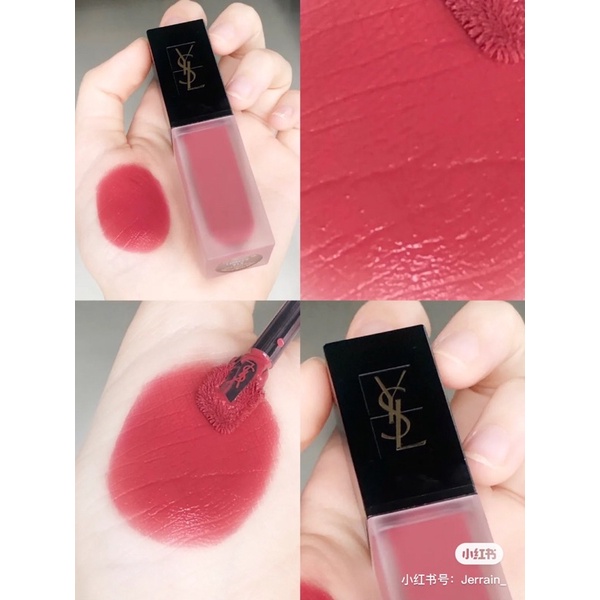 Son YSL Kem Tatouage Couture Velvet Cream Matte Lip Stain 216 Nude Emblem