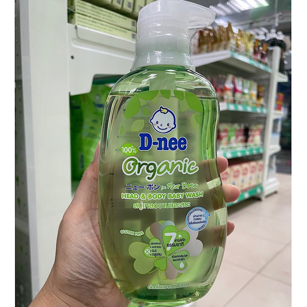 (Chính hãng DNEE-Cty Đại Thịnh) Sữa tắm gội toàn thân em bé Baby D-nee 380ml (BIBISTORE)
