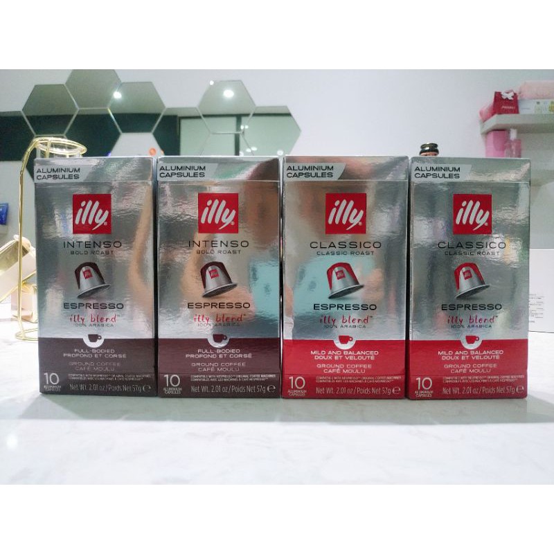 Cafe illy coffee dạng viên nén (có dùng cho máy nespresso)