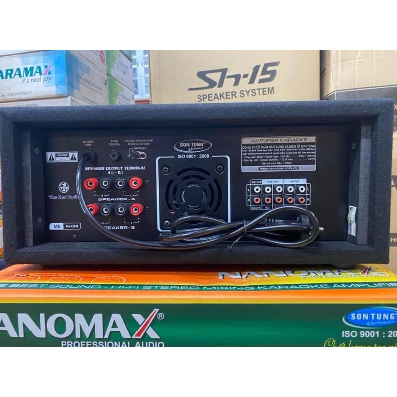 Amply Bluetooth Nanomax thùng nỉ - 100 ib, 200 ib, 300 ib. Hàng trưng bày thanh lý