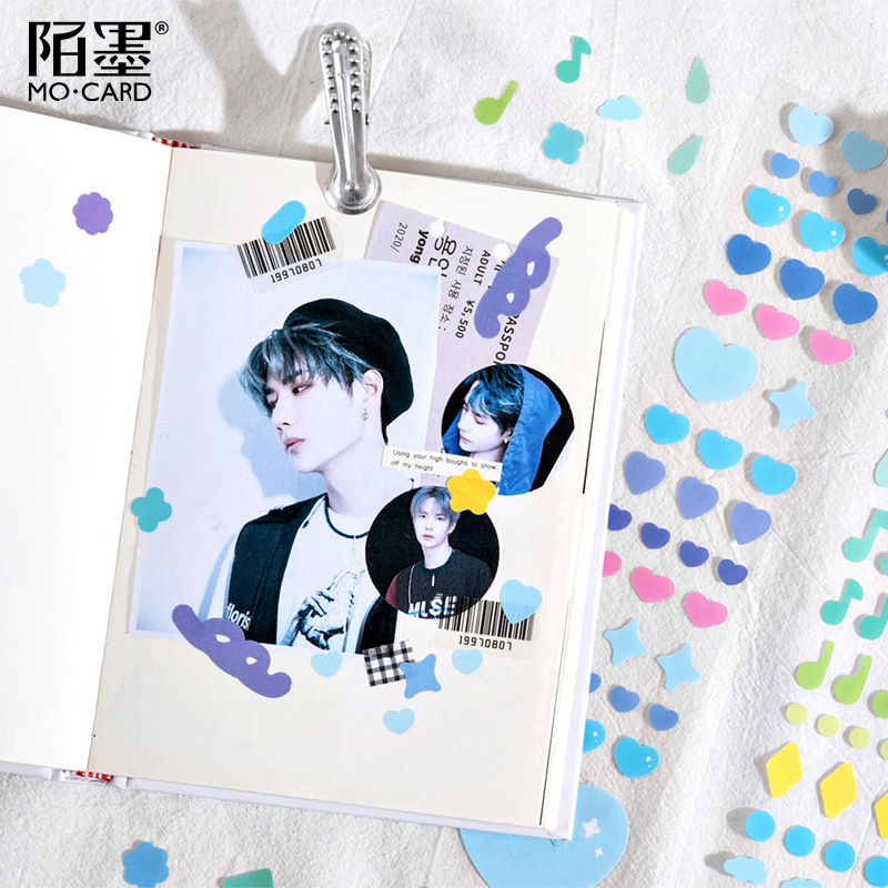 Cuộn Băng Dính Washi In Họa Tiết Đáng Yêu Trang Trí