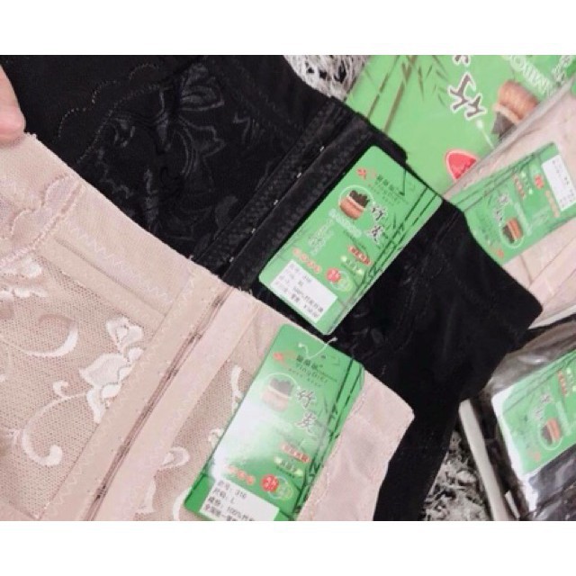 Gen nịt bụng cài khuy LYMIA sợi tre lưới siêu thông thoáng G13