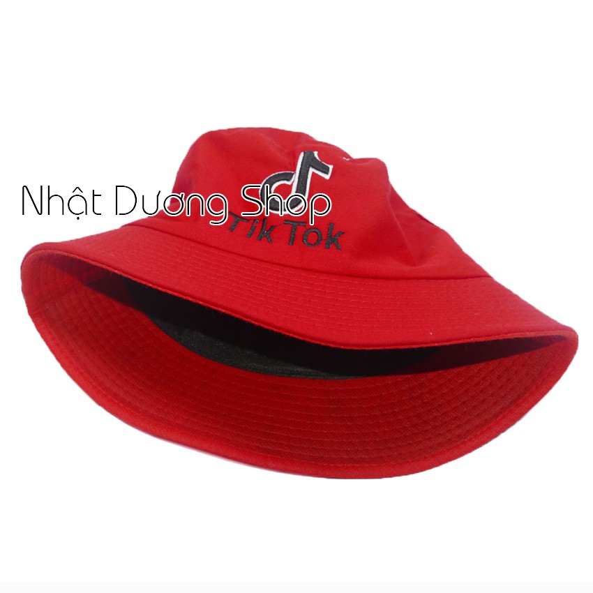 Mũ bucket đẹp 1 mặt, mũ tai bèo nam nữ  vành nhỏ, nón bucket với chất liệu cotton thoáng mát