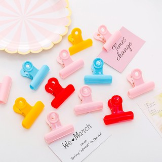 (Butgiasi) Kẹp Giấy Nhựa Mix Color