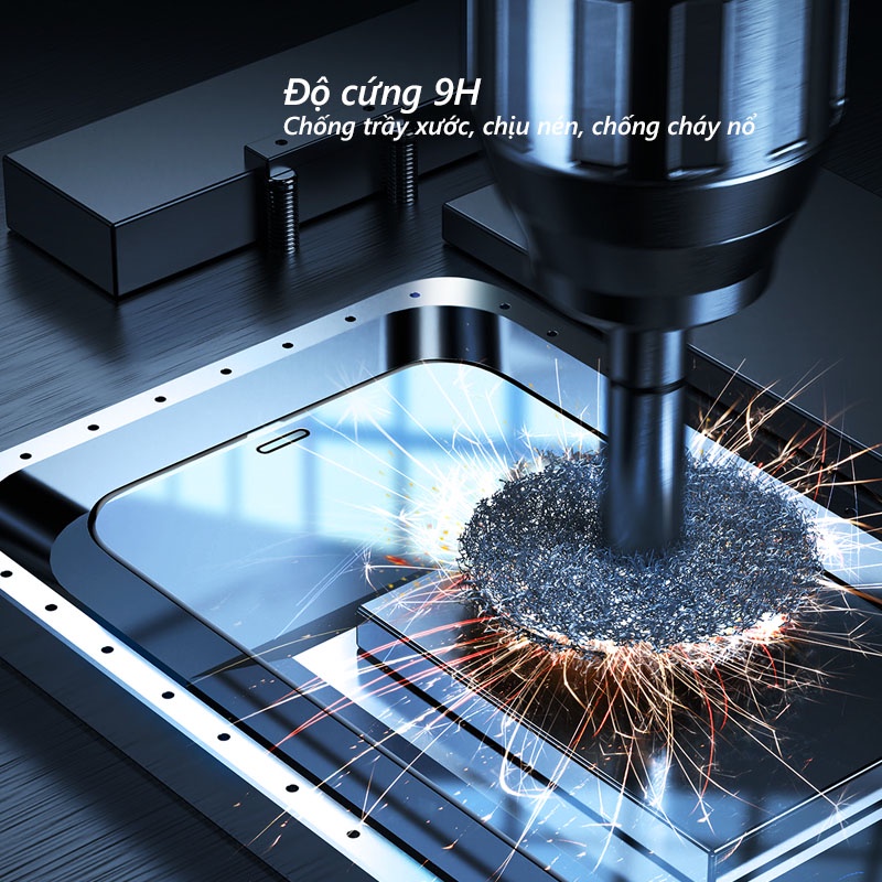 Kính cường lực XUNDD full màn hình iPhone 12 Pro Max / iPhone 12 mini Nguyên seal, Nguyên hộp