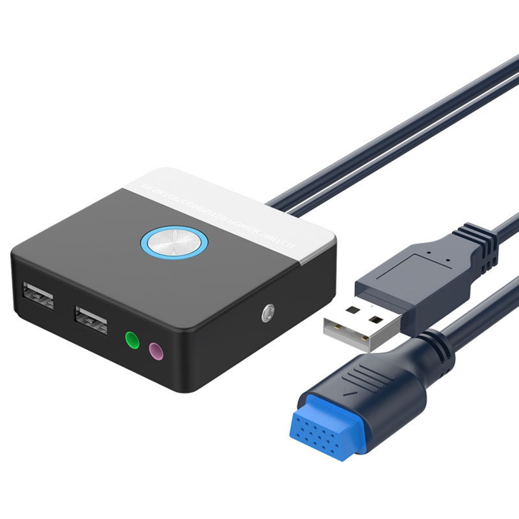 Bộ Chuyển Đổi Nguồn Điện 2 Cổng Usb Chuyên Dụng Cho Máy Tính