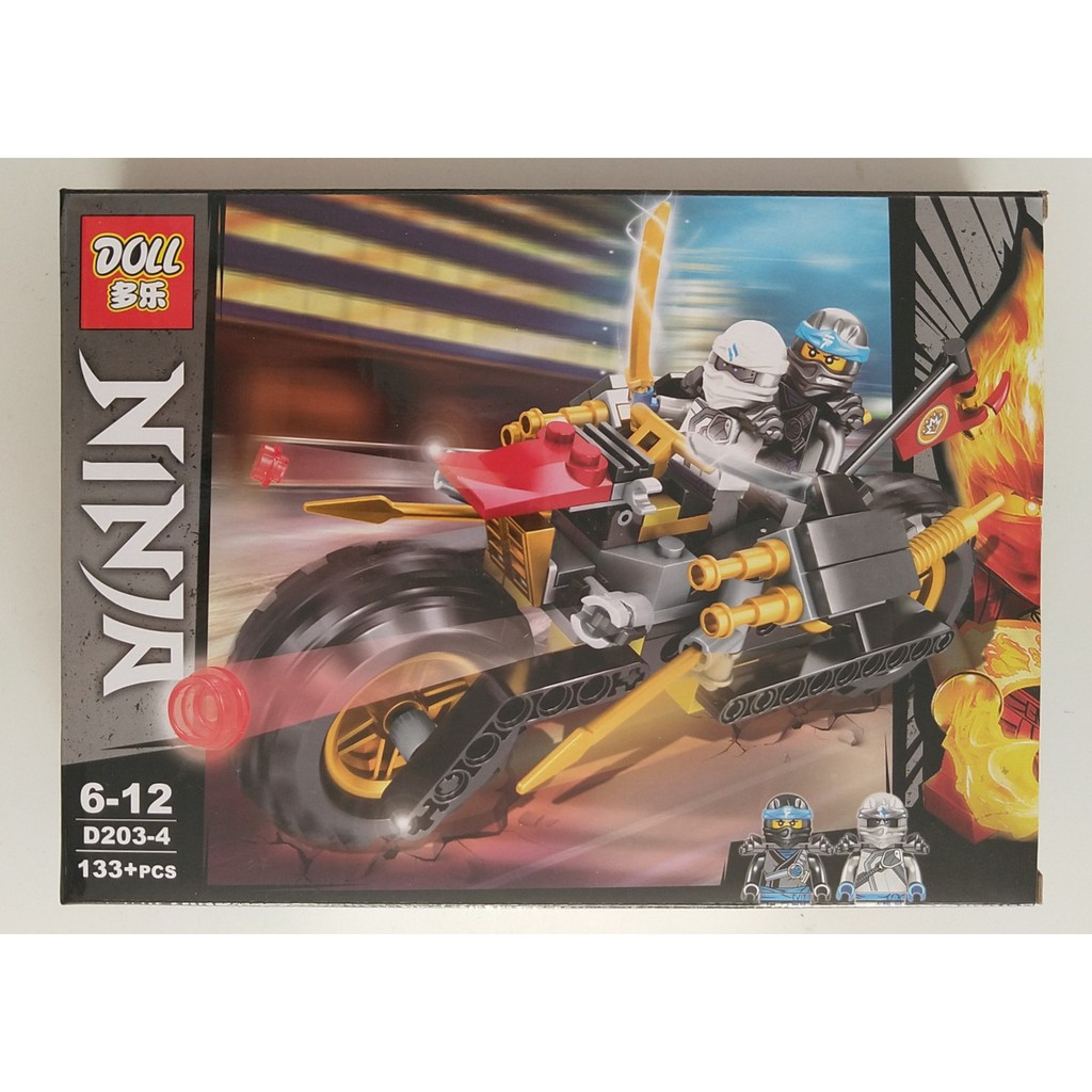 [ĐỒ CHƠI] [HÀNG ĐẸP GIÁ TỐT] - Lego D203 - Bộ lego ninja người máy hơn 150 chi tiết