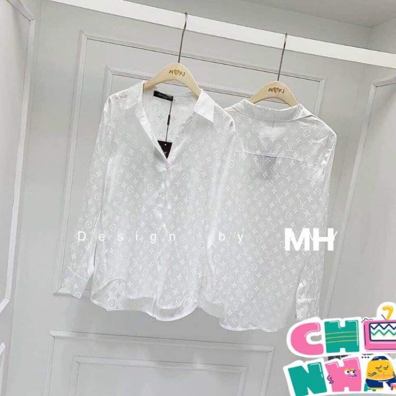 Áo sơ mi lụa cao cấp