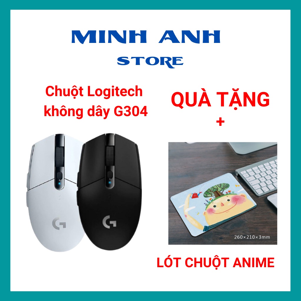 Chuột gaming không dây Logitech G304 Lightspeed Wireless