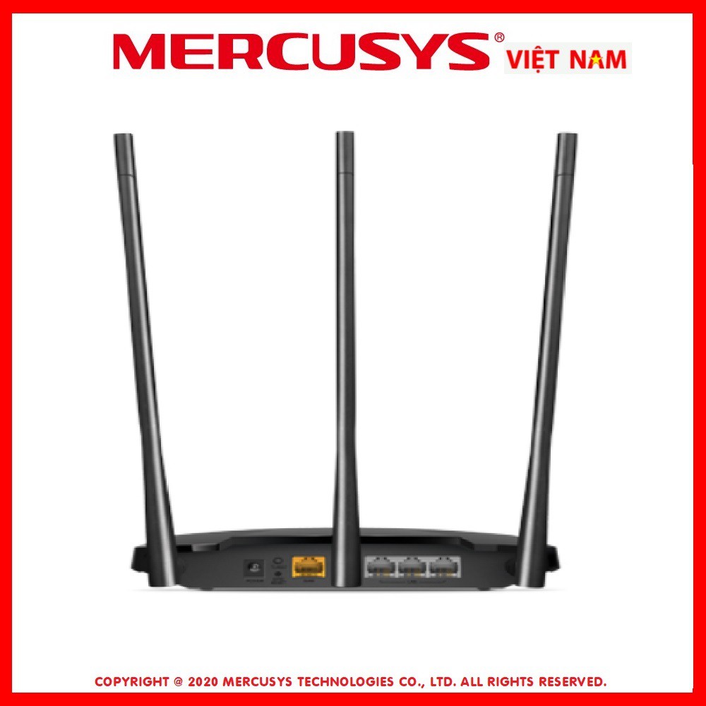 Router Wi-Fi Mercusys Chuẩn N Công Suất Cao - Tốc Độ 300Mbps MW 330HP