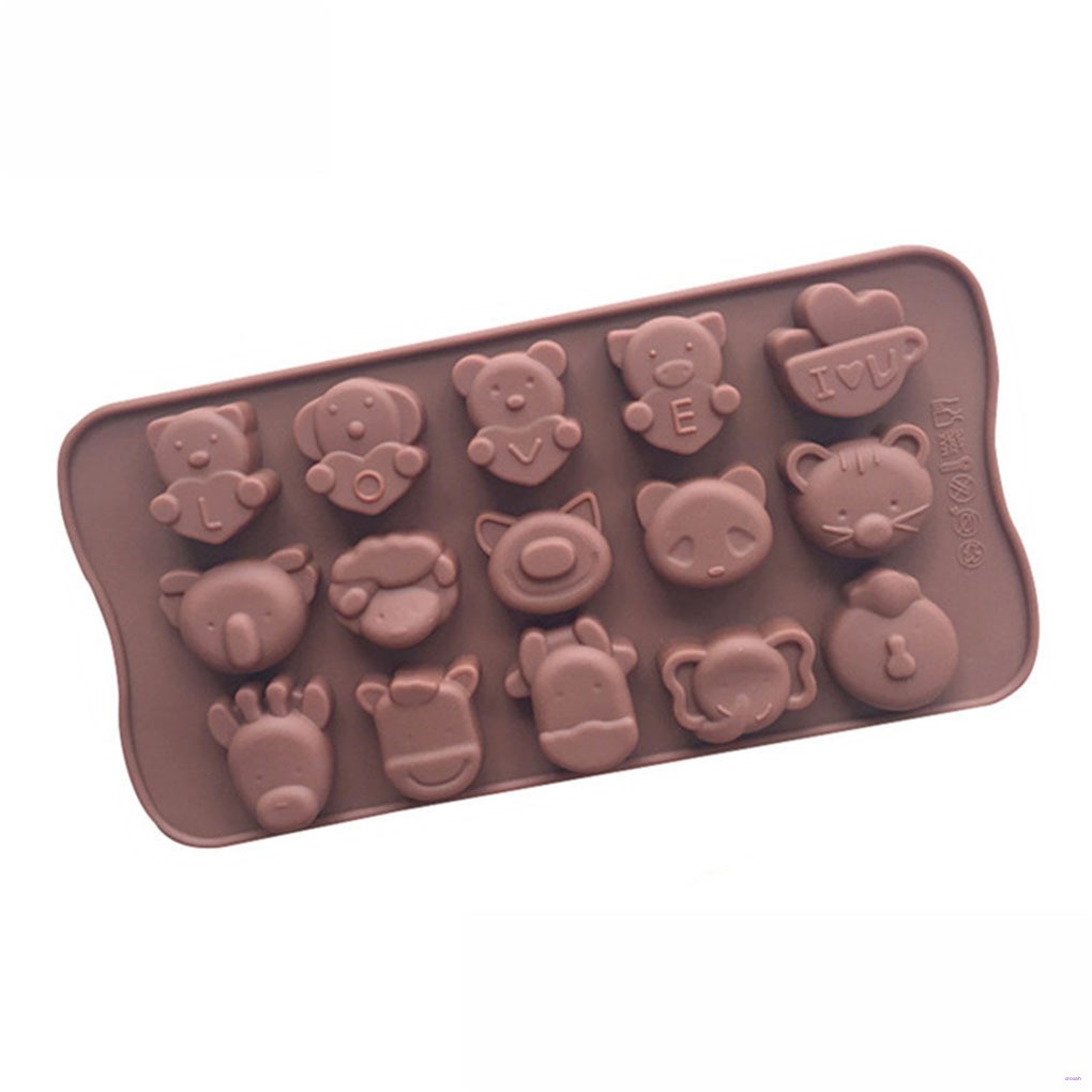 Khuôn silicone làm bánh tạo hình động vật dễ thương