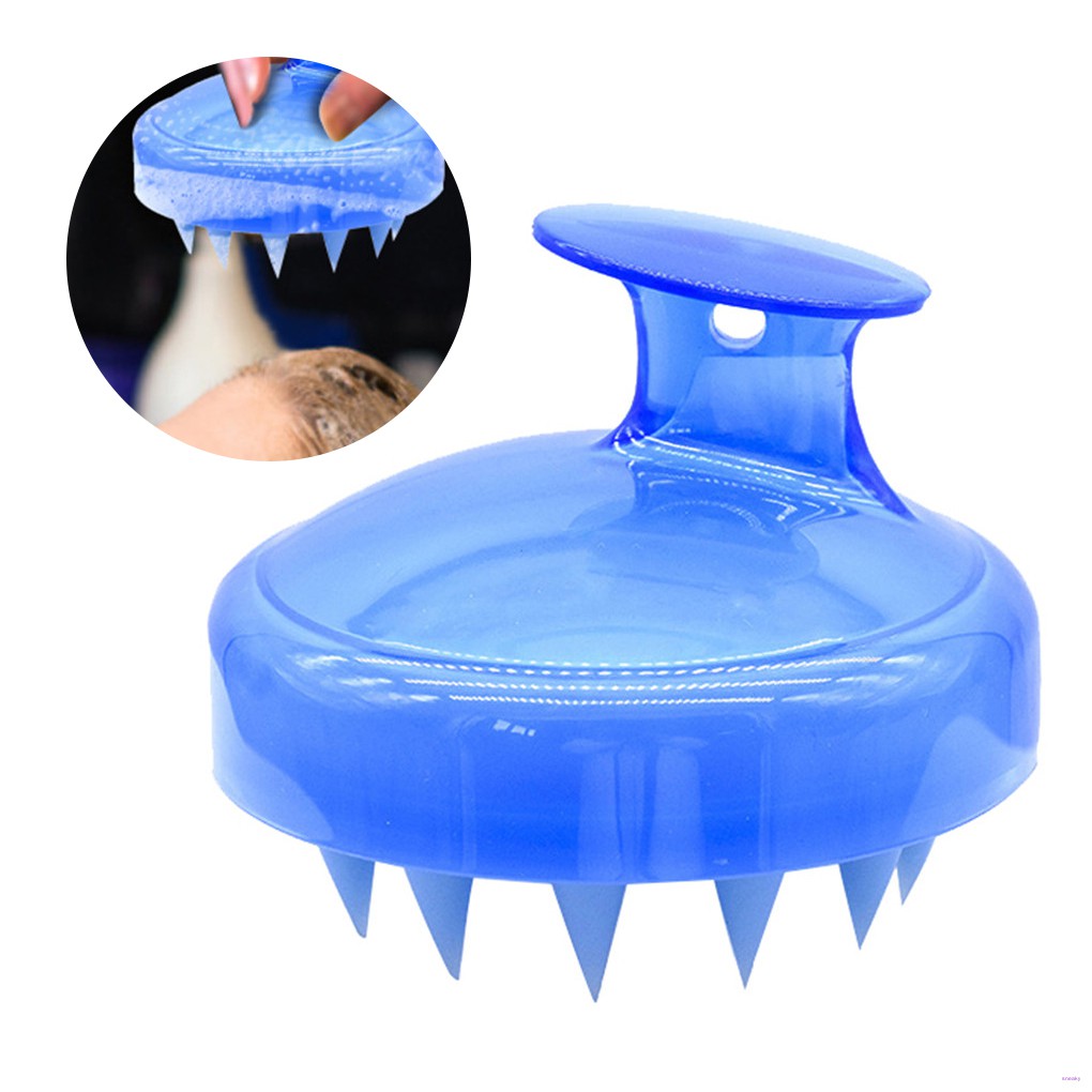 (Hàng Mới Về) Lược Silicone Mềm Mát Xa Chăm Sóc Sức Khỏe Cho Người Lớn