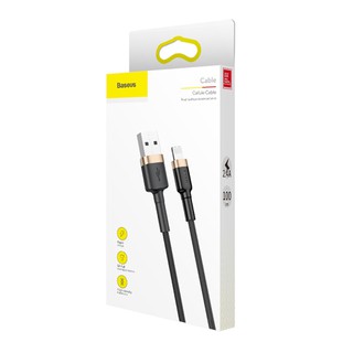CÁP SẠC LIGHTNING BASEUS CAFULE CALKLF-BV1