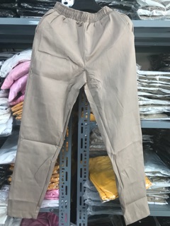 Quần BASIC PANTS KAKI màu TAN UNISEX