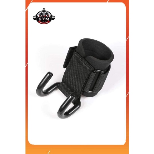 Dây Kéo Lưng Có Móc Sắt Tăng Sức Mạnh, Hỗ Trợ Deadlift bao tay có móc tâp gym đa năng DKL- 7890