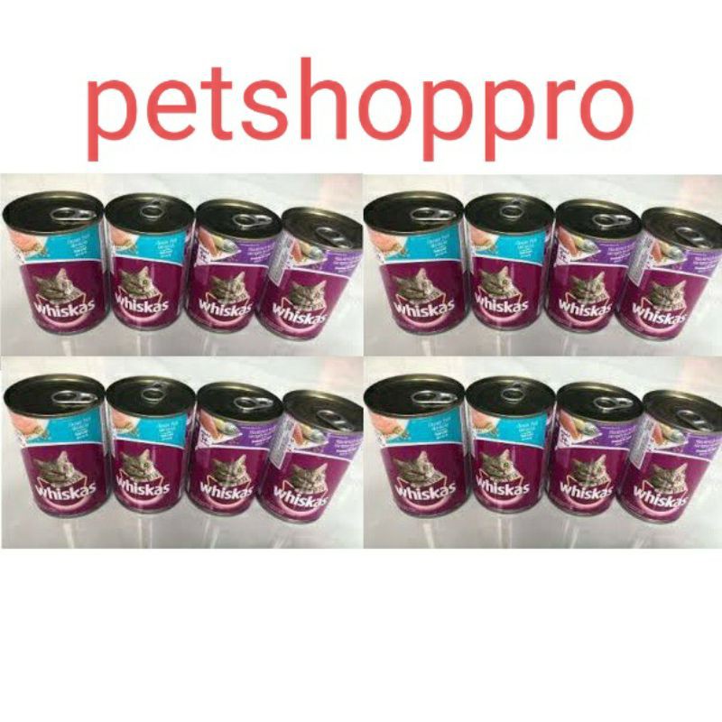 Pate mèo whiskas Lon 400g