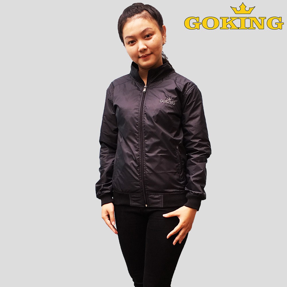 Áo khoác dù cách nhiệt GOKING cho nữ nam, hàng hiệu Việt Nam xuất khẩu cao cấp, chống nắng lạnh gió, giữ ấm cơ thể tốt