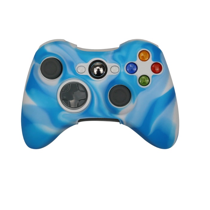 Vỏ Bọc Silicon Silicone Màu Loang Bảo Vệ Tay Cầm Game Xbox 360