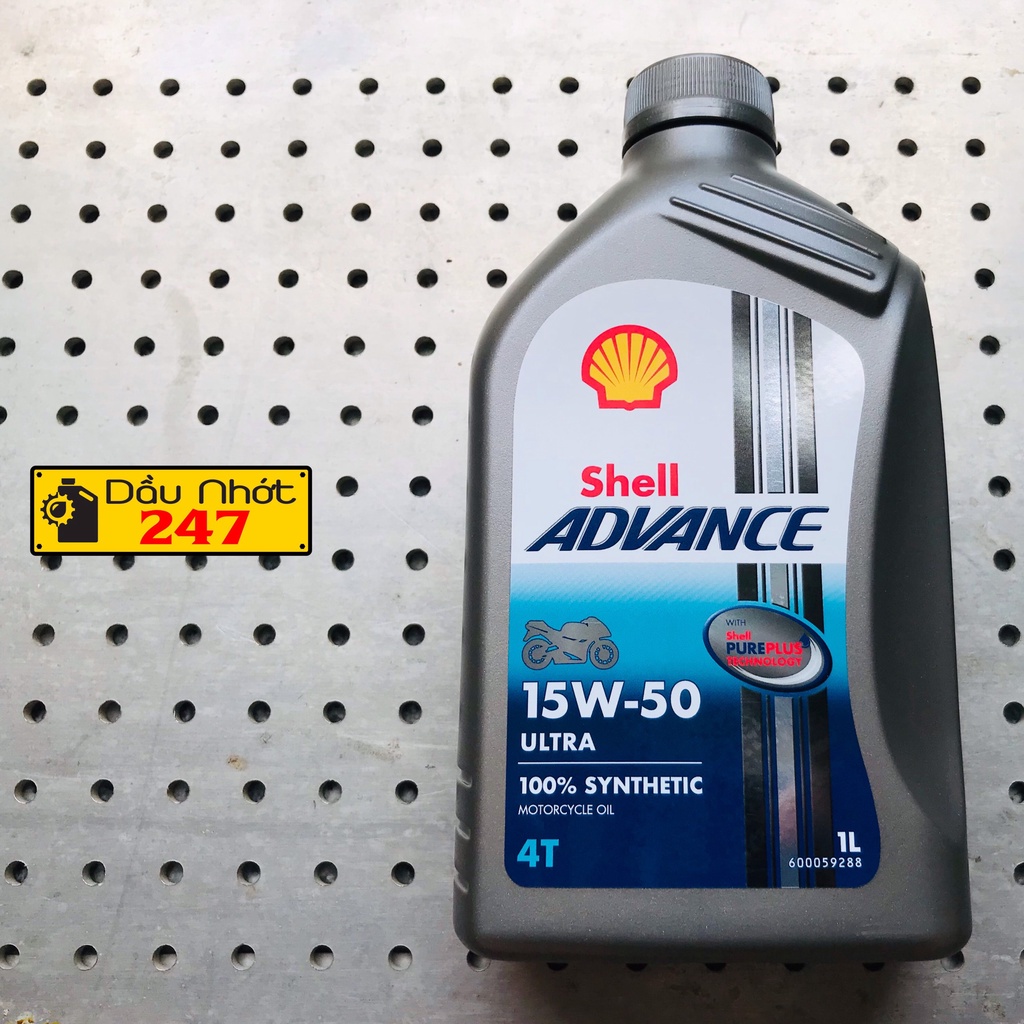 Dầu nhớt Shell Advance Ultra 15w50 1L