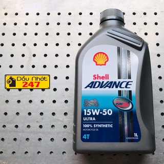 Dầu nhớt shell advance ultra 15w50 1l