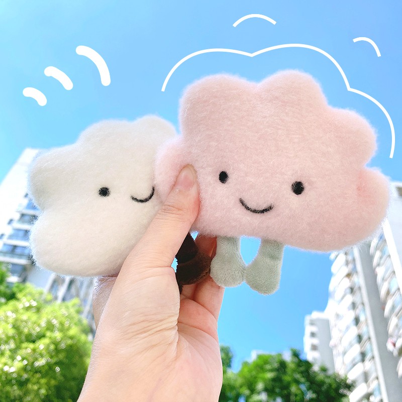 Cài Áo Bông Hình Cừu &amp; Mây Đáng Yêu