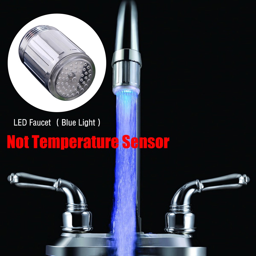 Đầu Vòi Nước Có Đèn led Cảm Biến Nhiệt Độ 7 Màu Sắc Thay Đổi Độc Đáo