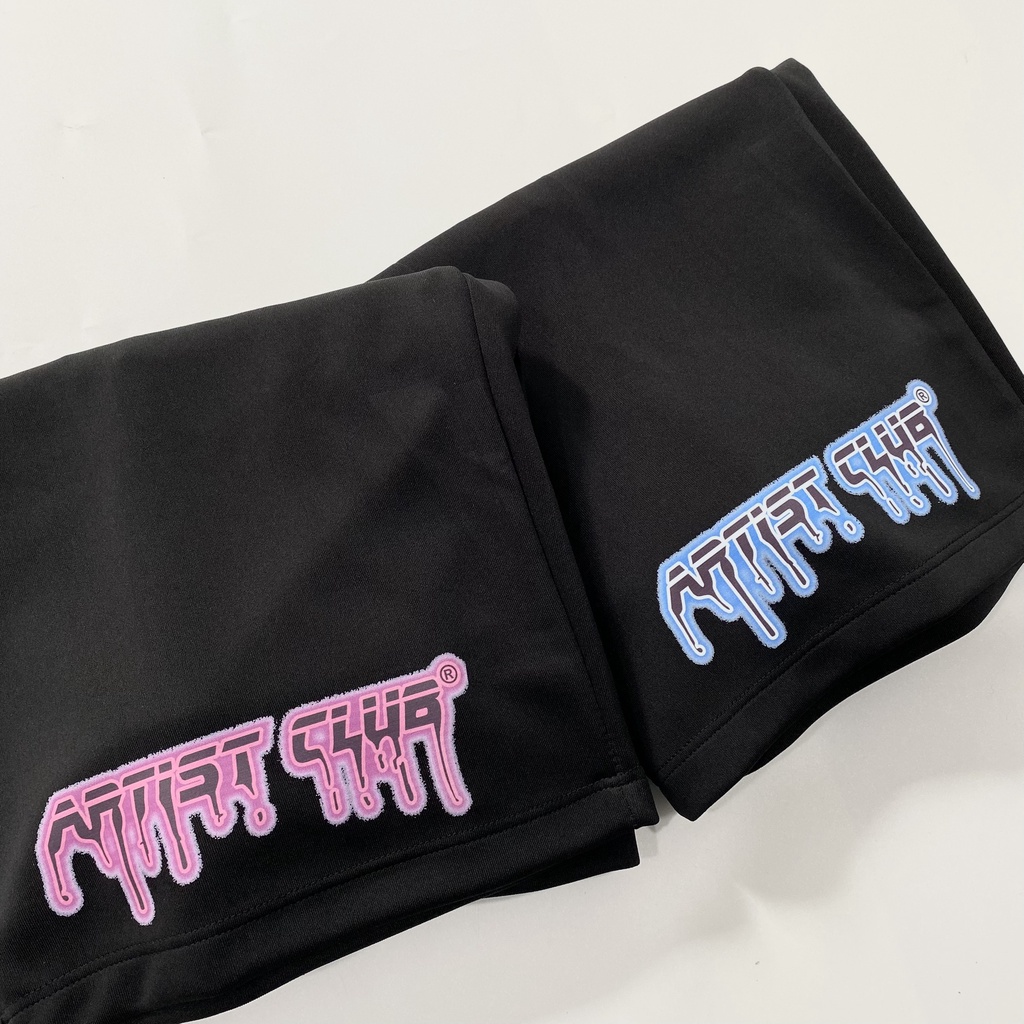 QUẦN SHORT Artist Club Nam Nữ, chất thun Poly 2 da, đùi thể thao, cộc ngắn form rộng unisex