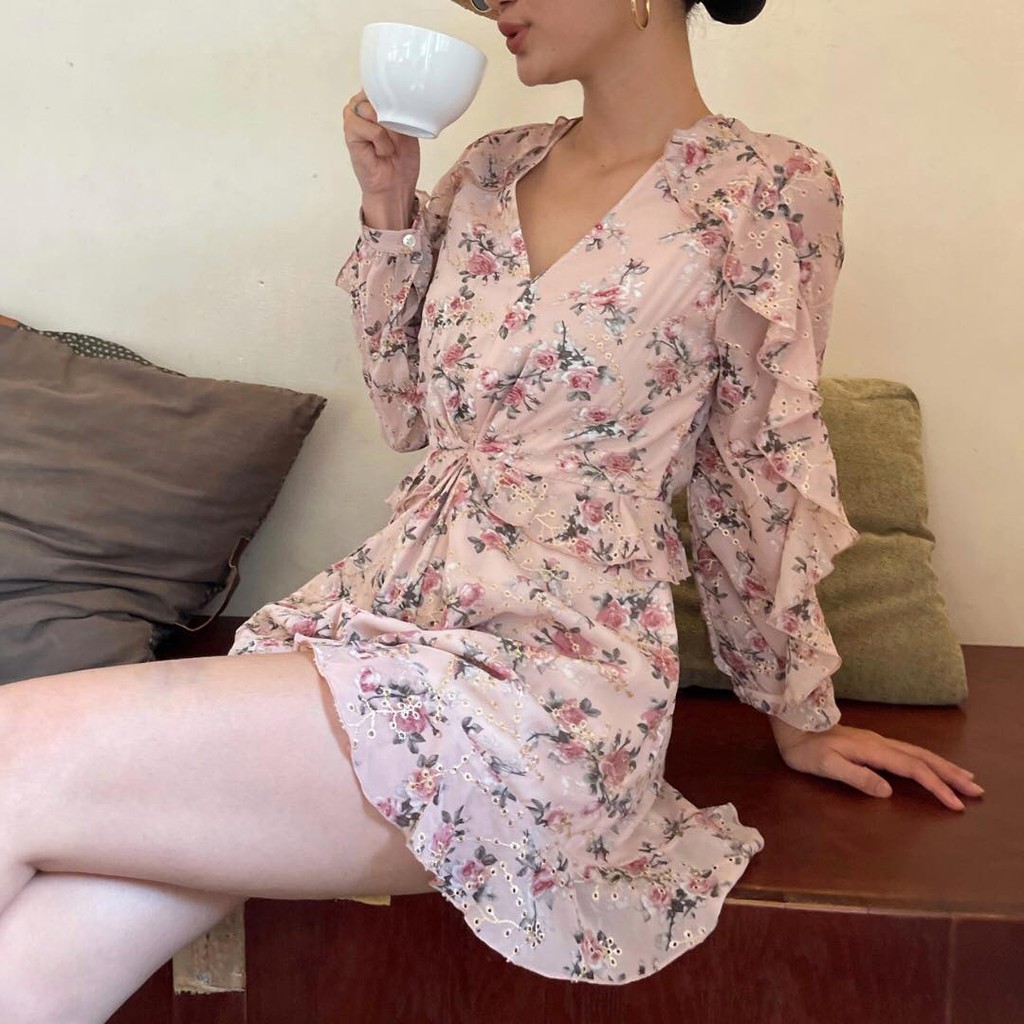 [Mã WABRCOCO3 giảm 10% đơn 250K] COCO SIN - Playsuit Hoa