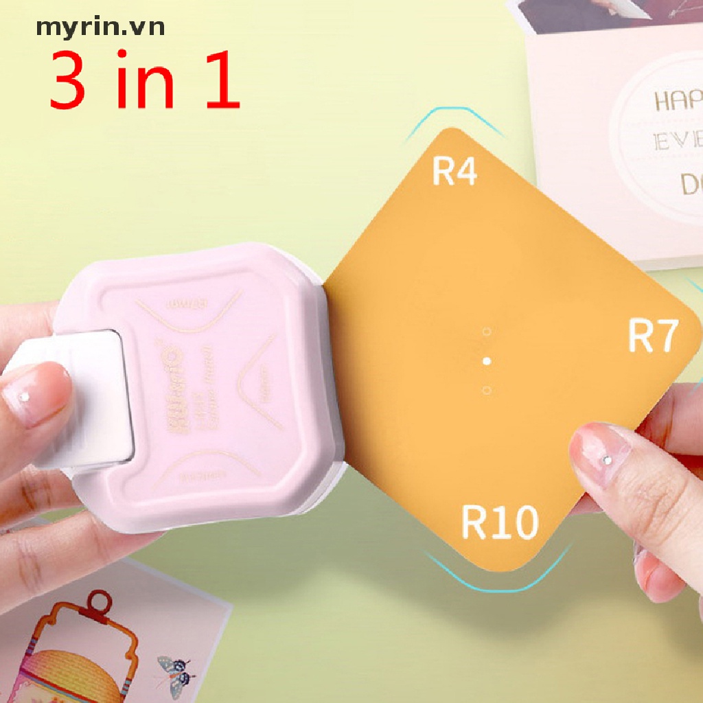 Dụng Cụ Cắt Góc Tròn 3 Chiều Mini Tiện Dụng