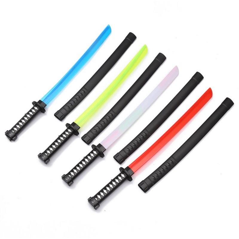 Đồ chơi kiếm nhựa Katana ♥ Đồ chơi kiếm katana nhựa có đèn và âm thanh có tặng kèm pin