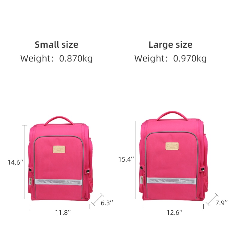 Ba Lô Đi Học Bảo Vệ Cột Sống Phong Cách Nhật Bản Cho Bé Lớp 1-6