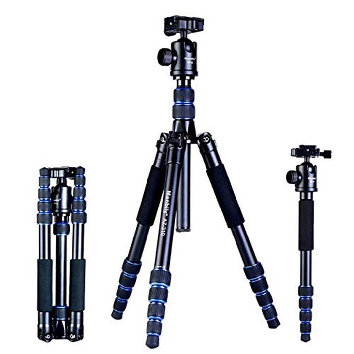 Chân máy ảnh tripod Manbily AZ310 - Kèm quà tặng trị giá 80k.
