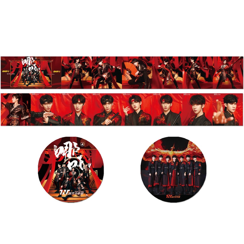 Teens In Times TNT Album Washi Tape Handbook Diy Stickers