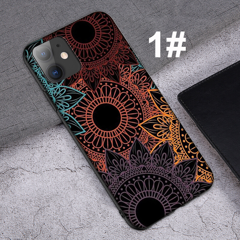 iPhone XR X Xs Max 7 8 6s 6 Plus 7+ 8+ 5 5s SE 2020 Casing Soft Case 59SF Luxury Mandala Fashion mobile phone case