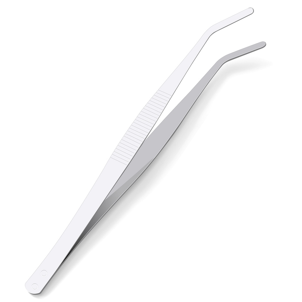 Kẹp gắp trà bằng thép không gỉ 18cm chất lượng
