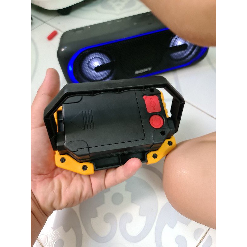 Đèn LED COB, sạc 2 chiều, làm việc, công trình, dã ngoại, 4 pin AA / 2x18650