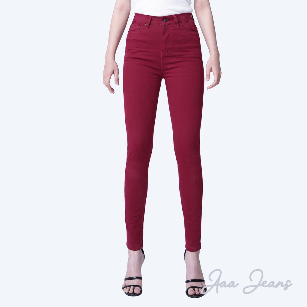 Quần Kaki Nữ Dáng Skinny Nhiều Màu Aaa Jeans