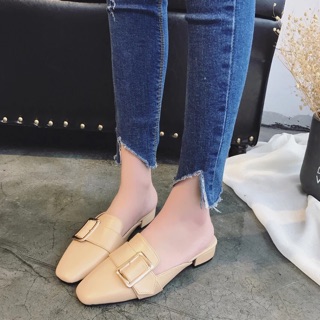 Sục nữ mũi vuông đế 3cm (ảnh thật)