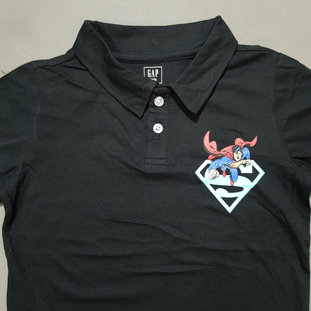 Áo thun cotton vải hàng xuất có cổ in thể thao cho bé trai diện tết