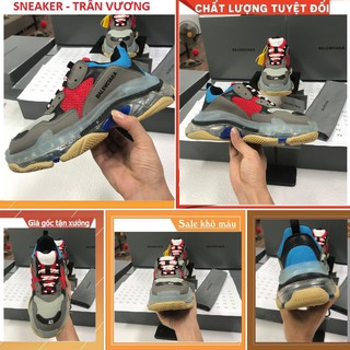 Giày Thể Thao Balen Nam Nữ Đế hơi + Màu Đỏ Xanh