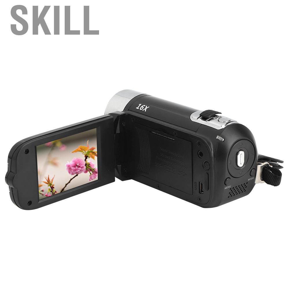 Máy quay video kỹ thuật số màn hình Lcd 2.4inch phóng đại 16x 32gb