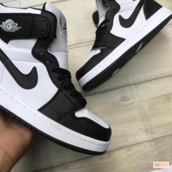 ⚡XẢ KHO⚡ Giày thể thao Nike_air Jodan Cao cổ đen trắng chất hot 2021