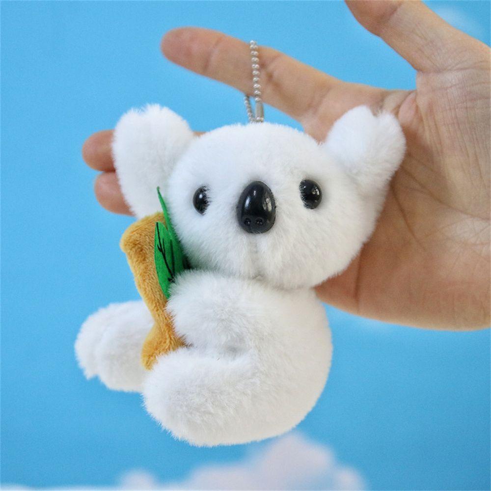 Móc Chìa Khóa Hình Gấu Koala Nhồi Bông Dễ Thương Dùng Làm Quà Tặng Cho Bé