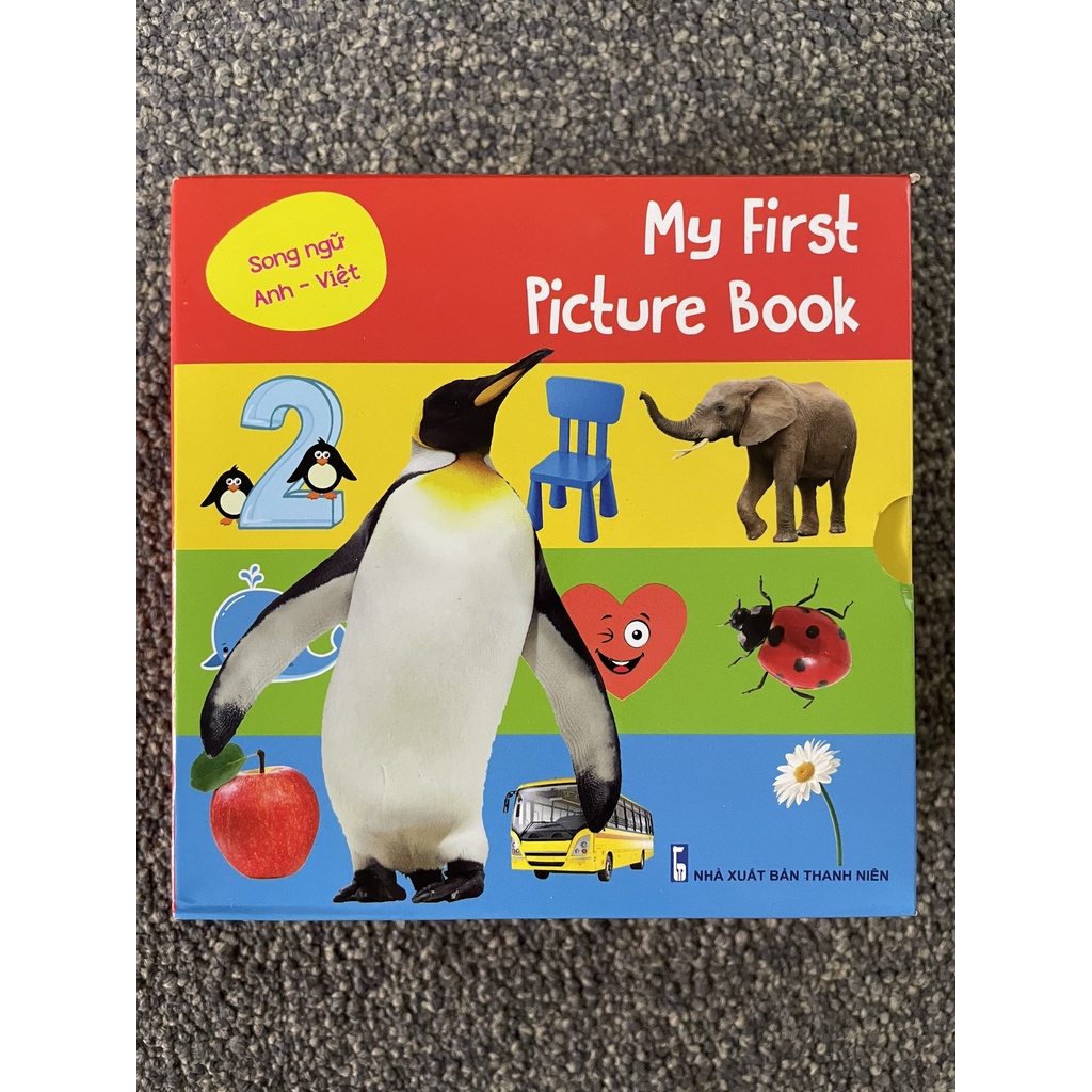 Bộ Thư Viện Hình Ảnh Đầu Đời Cho Bé Nhận Biết Thế Giới Xung Quanh - MY FIRST PICTURE BOOK (Dành cho bé từ 0-6 tuổi)