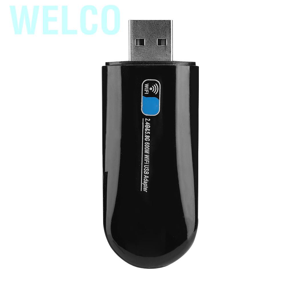 Welco W67S USB Network Card Wireless WIFI Adapter Compatible with Bluetooth 4.0 for Computer Connection